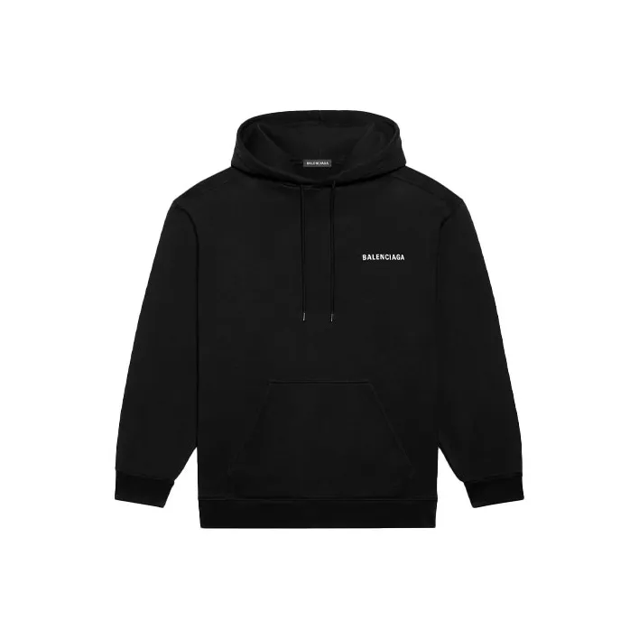 Balenciaga Logo Hoodie-0