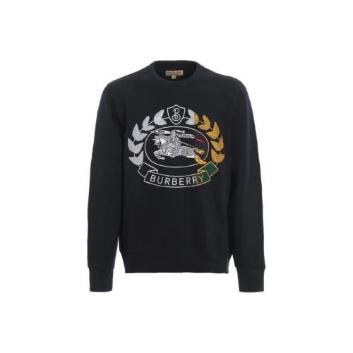 Burberry Sweatshirt Men's Marine Blue