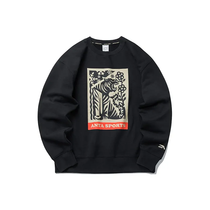 Anta Life Collection Sweatshirt Unisex Black-0