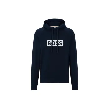 HUGO BOSS Logo-print Drawstring Hoodie