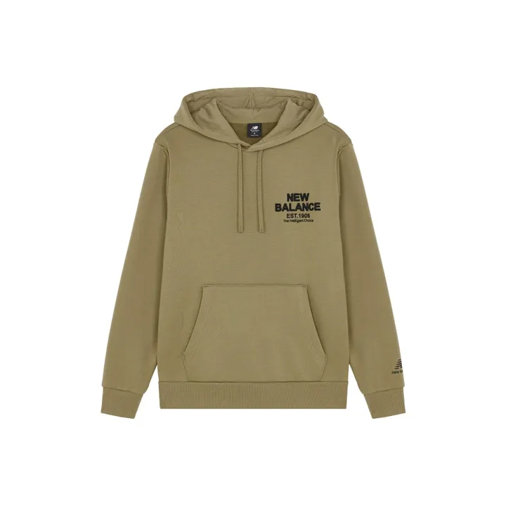New Balance Sweatshirts Men Brown-0