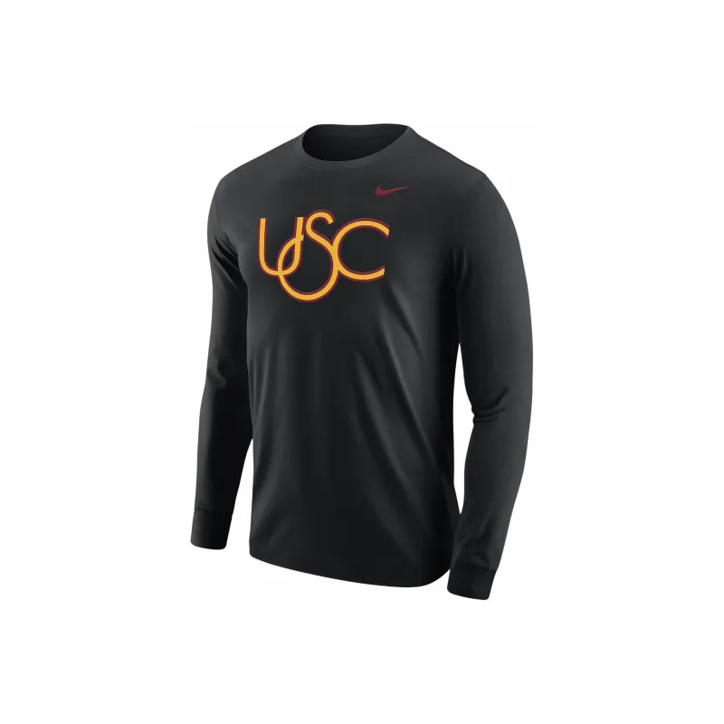 Nike Usc Men's Nike College Long Sleeve T Shirt-0