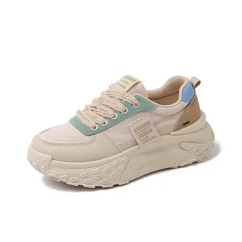 King Jinmai Slip Resistant Low Top Chunky Sneakers Women's