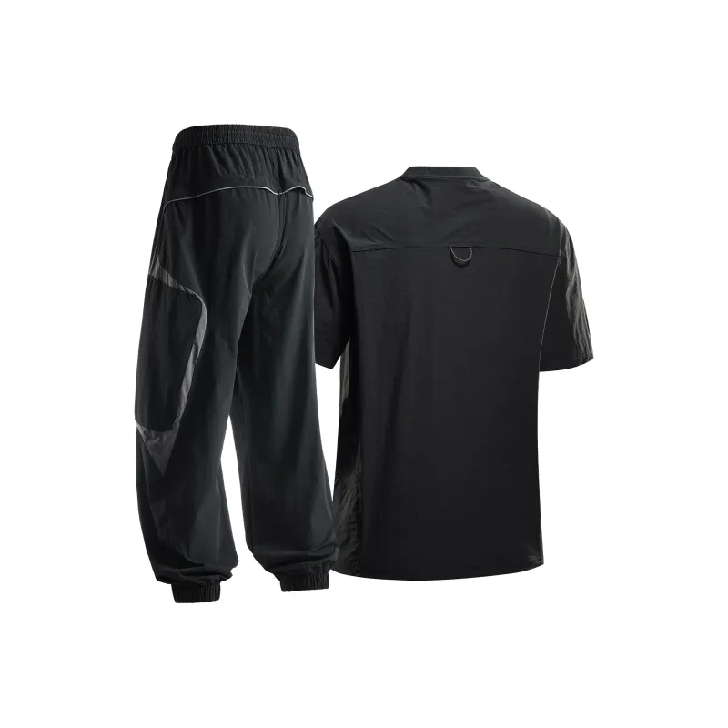 RAP PANDA Casual Sportswear Men's Two Piece Set-19
