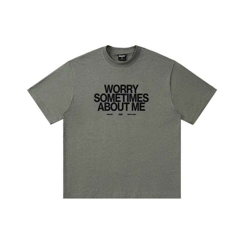 ZMOH T-Shirt Unisex Linen Brown-10