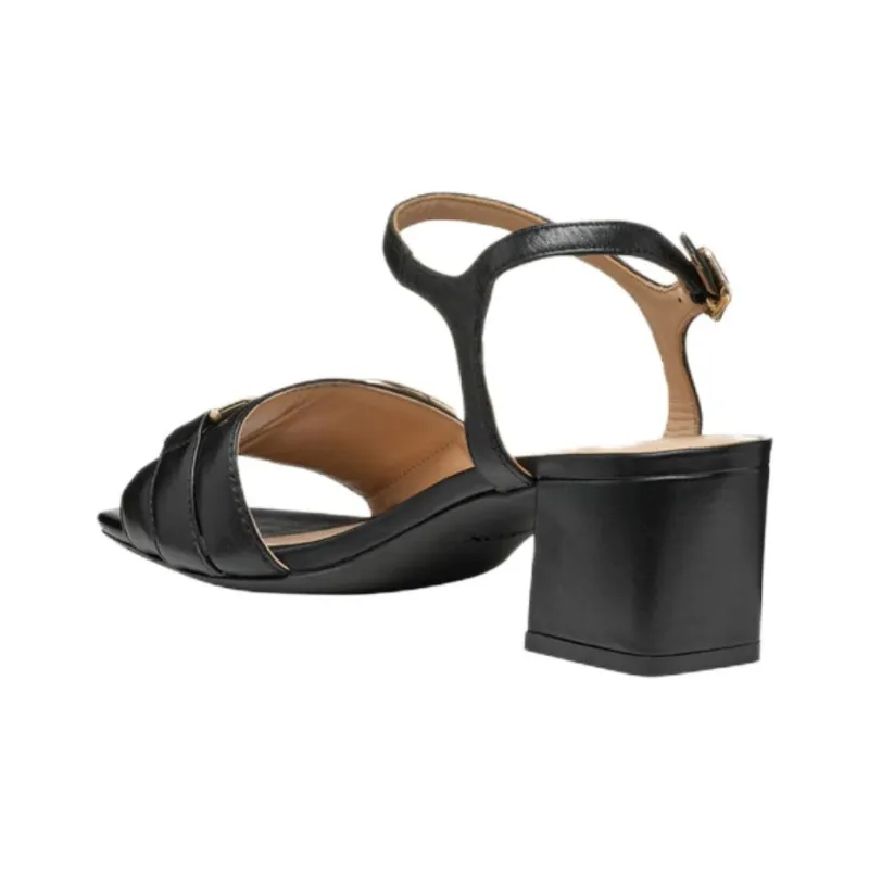 GEOX Eraklia 50 One Strap Sandals 5.5cm Women's Black-5