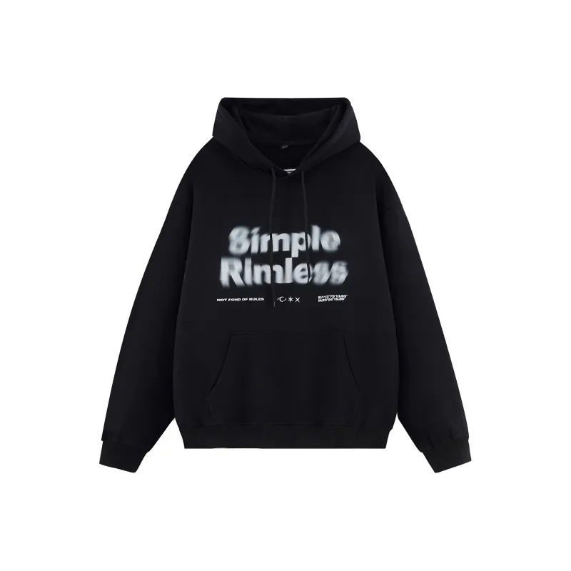 SIMPLE RIMLESS/SRME Fall And Winter Sweatshirt Unisex-0