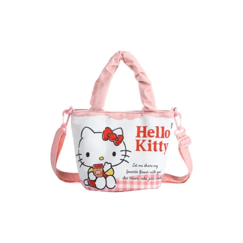 Sanrio Hello Kitty Polyester Shoulder Bag, Crossbody Bag, Handbag Regular Women's Pink