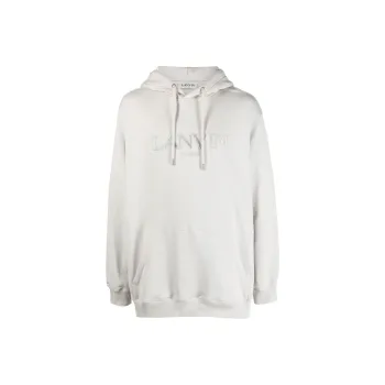 Lanvin Embroidered Popover Hoodie