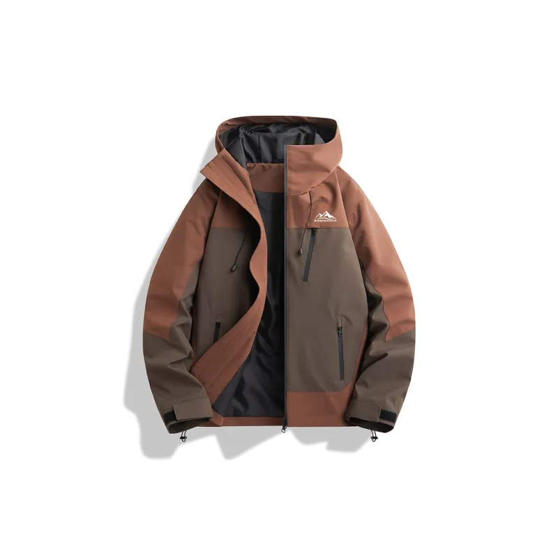 ROBINHOOD Water Resistant Windproof Breathable Wear Resistant Warm Water Repellent Windbreaker Jacket Unisex-24