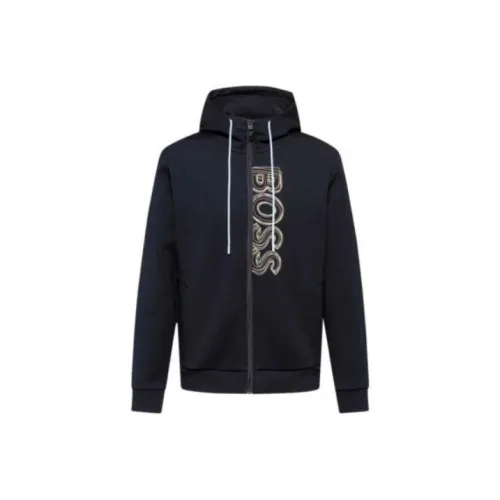 HUGO BOSS Sweatshirts Men Blue