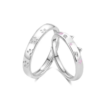 Master Kim Niche Luxury Design Advanced Touch Adjustable Opening Ring Unisex