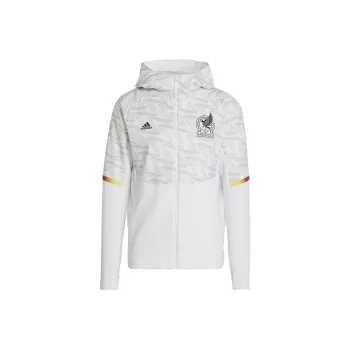 Adidas Mexico Game Day Full Zip Travel Hoodie