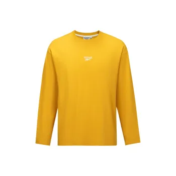 Reebok T Shirt Unisex Ginger Yellow