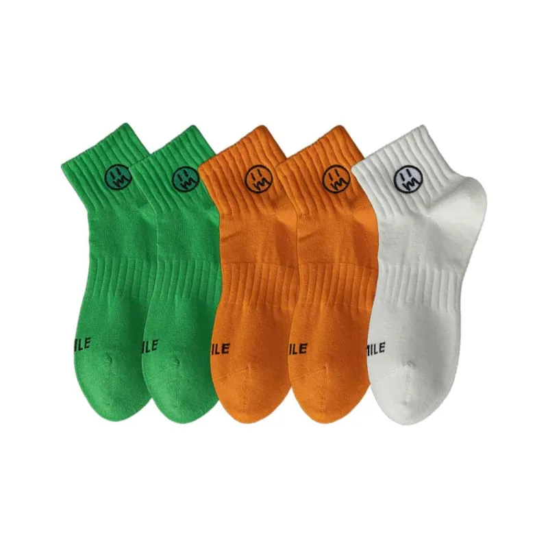 MIIOW Mid Calf Socks Unisex 5 Pack-9