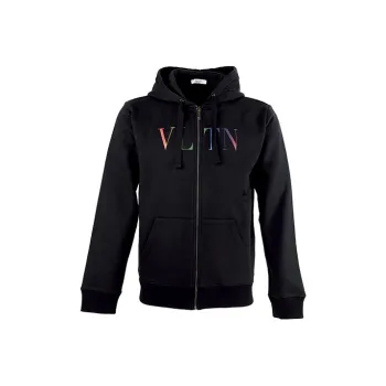 Valentino Sweatshirt Jacket Men's Black