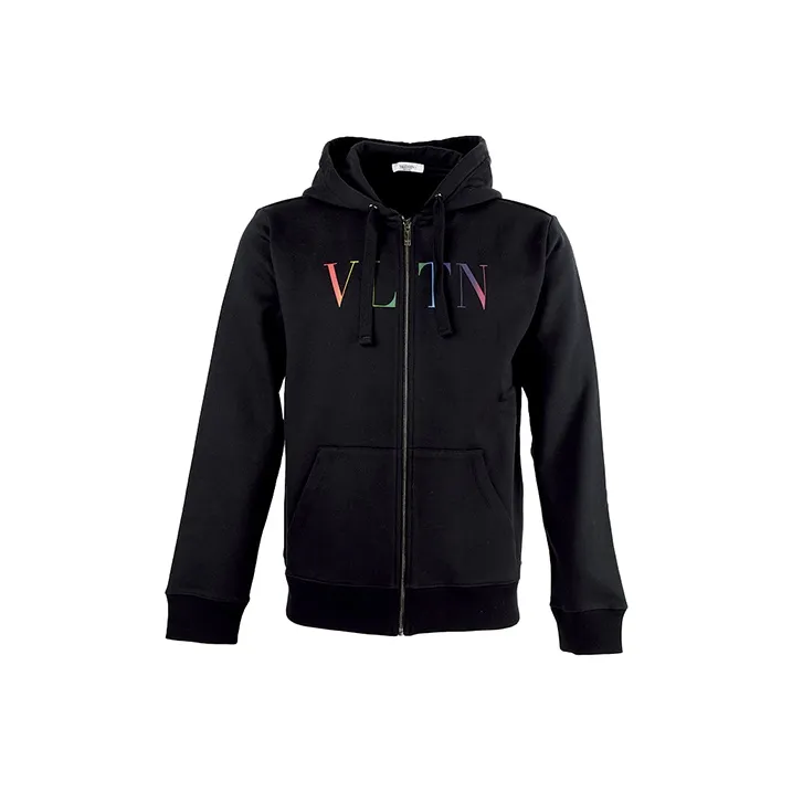 Valentino Sweatshirt Jacket Men's Black-0