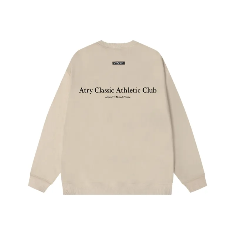 Atry Alphabet Slogan Series Sweatshirts Unisex-0