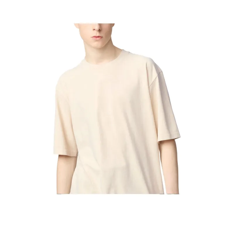 UNIQLO U Collection SS25 T Shirt Unisex Apricot Yellow-0