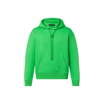 LOUIS VUITTON Monogram Flower Stopper Cotton Hoodie