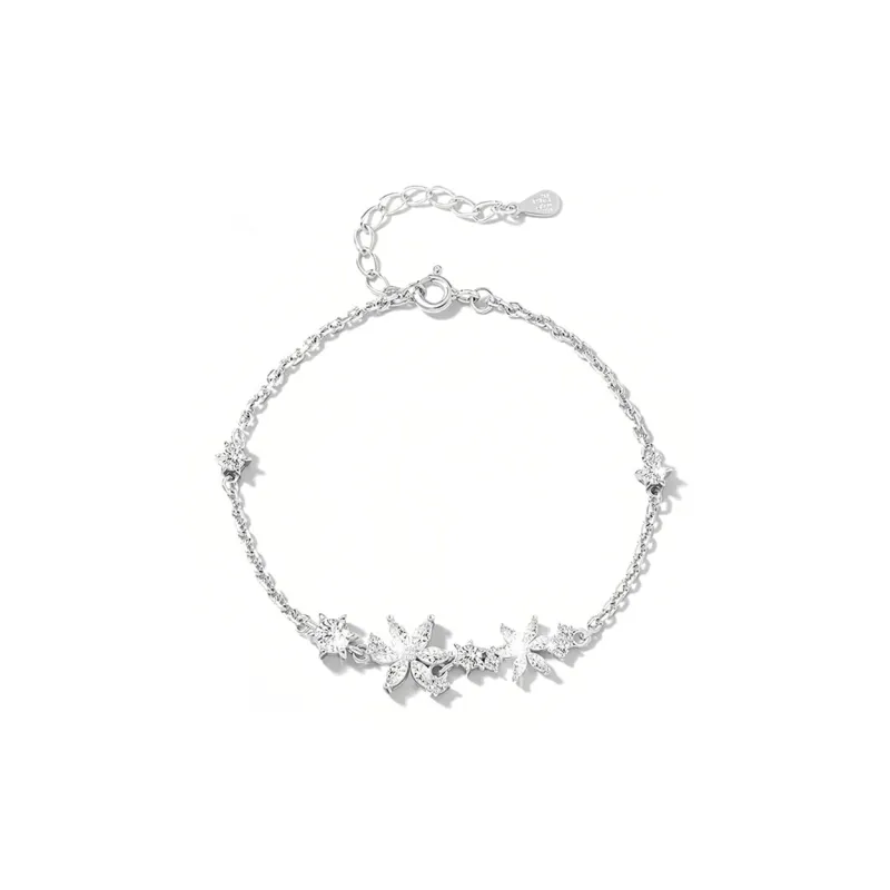 Good Quality S925 Silver Bracelets Women's-0