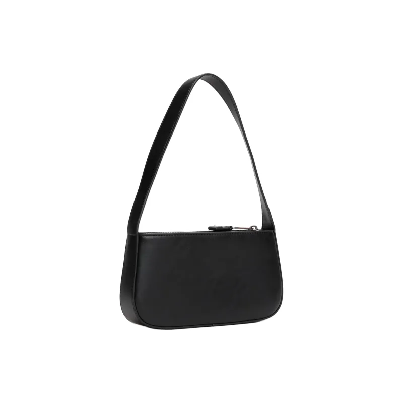 Tommy Hilfiger Polyurethane Shoulder Bag Women's Black-1