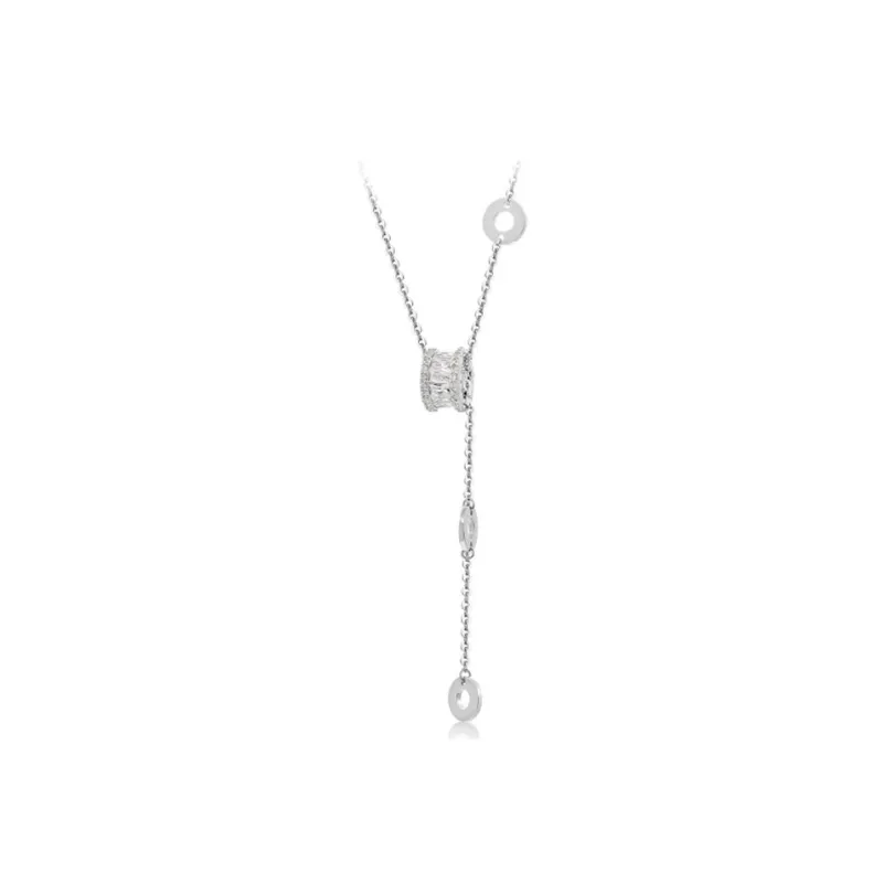 DARA S925 Silver Necklaces Women's-0