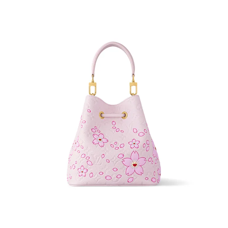 LOUIS VUITTON X Takashi Murakami NeoNoe Bb Pearl Pink-2