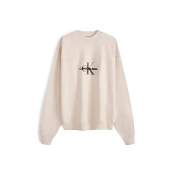CALVIN KLEIN Sweatshirt Men's Milk Cream