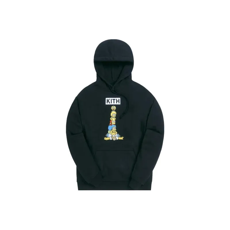 KITH For The Simpsons Family Stack Hoodie-0