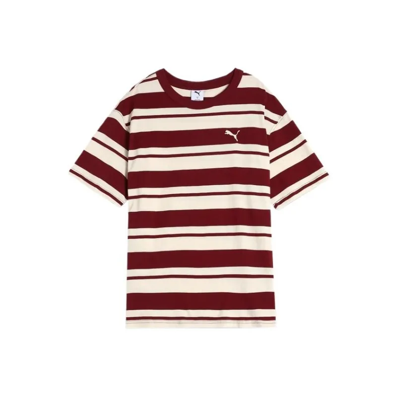 PUMA T Shirts Unisex Red-0