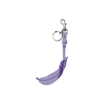 GUCCI Leather Keychains Unisex Purple