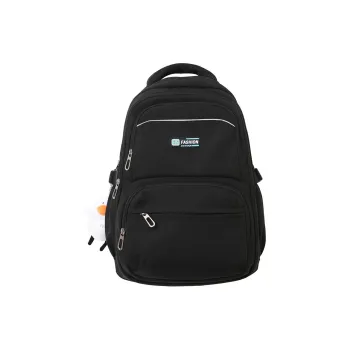 H YXIANG Nylon Backpack Unisex Multicolor