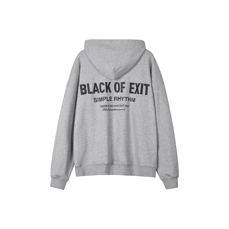 BLACK OF EXIT Sweatshirts Unisex-2