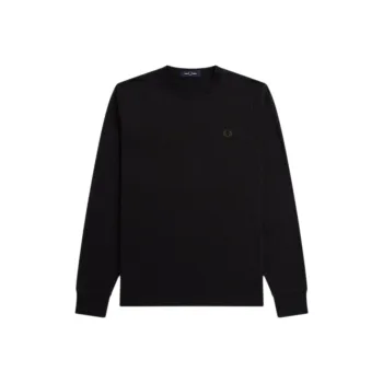 FRED PERRY T Shirts Men Black