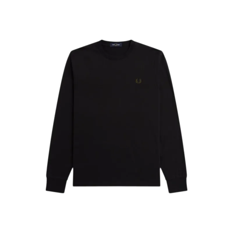 FRED PERRY T Shirts Men Black-0
