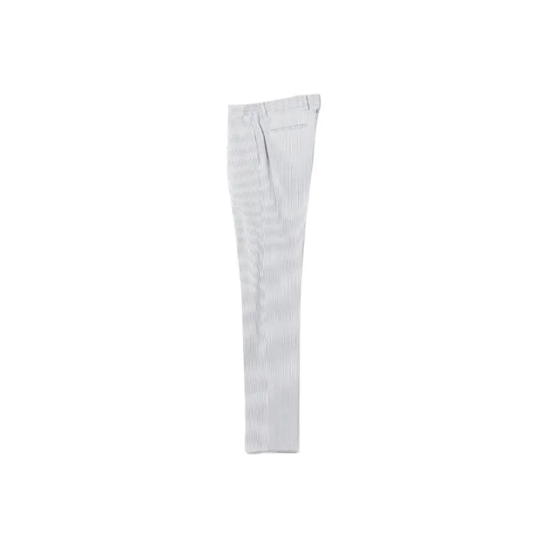 Beams Business Suits Men Gray White-2
