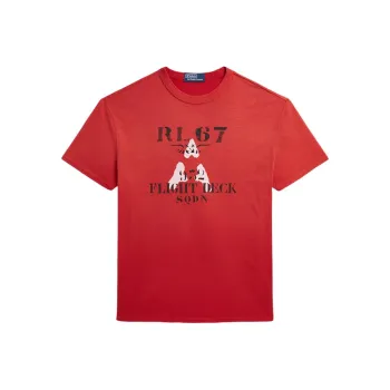 Polo Ralph Lauren T Shirt Men's Brick Red