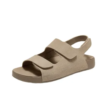 GEMEIQ Strap Sandals Women's Milk Tea