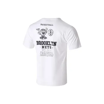NBA Brooklyn Nets T Shirt Unisex White