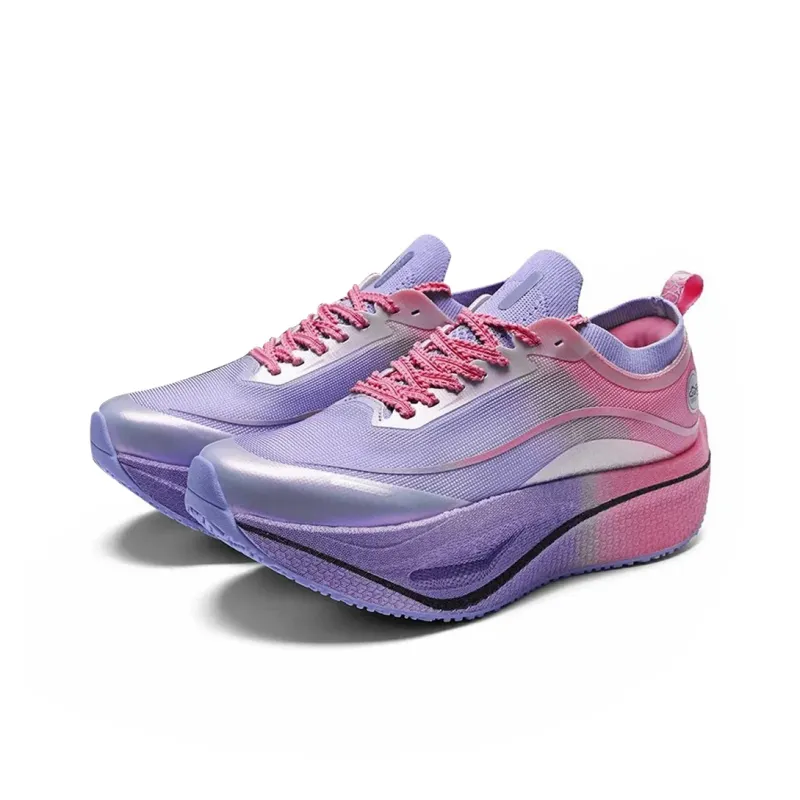 ALI THE FOX Running Shoes Men Low Top Purple-10