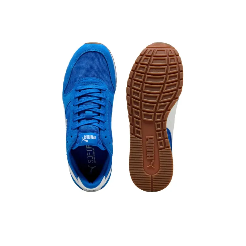 PUMA ST MILER Anti Slip Wear Resistant Low Top Casual Running Shoes Men's Blue White-3