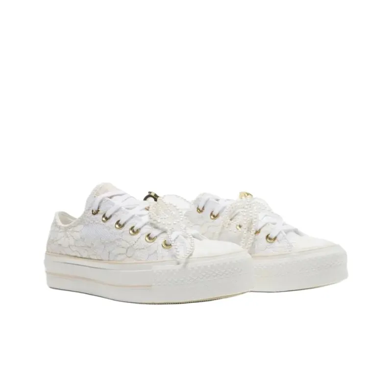 Converse Women's Chuck Taylor All Star Lift Platform Low 'Pearls' Women's-2