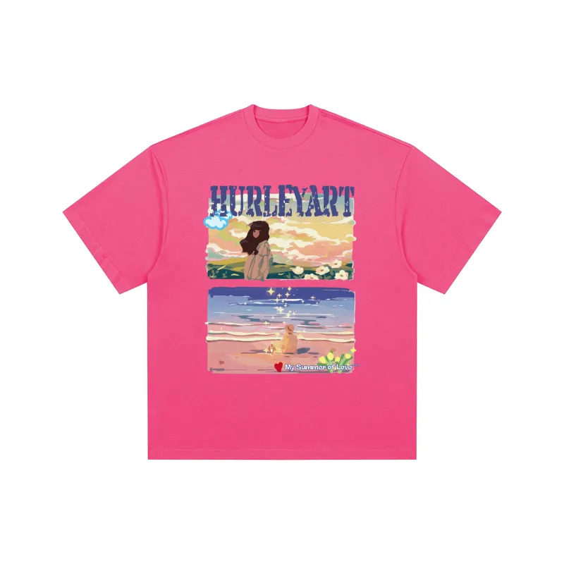 Hurley T-Shirts Unisex-8