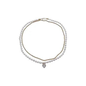 Zoo Jewel Alloy Necklaces Women's