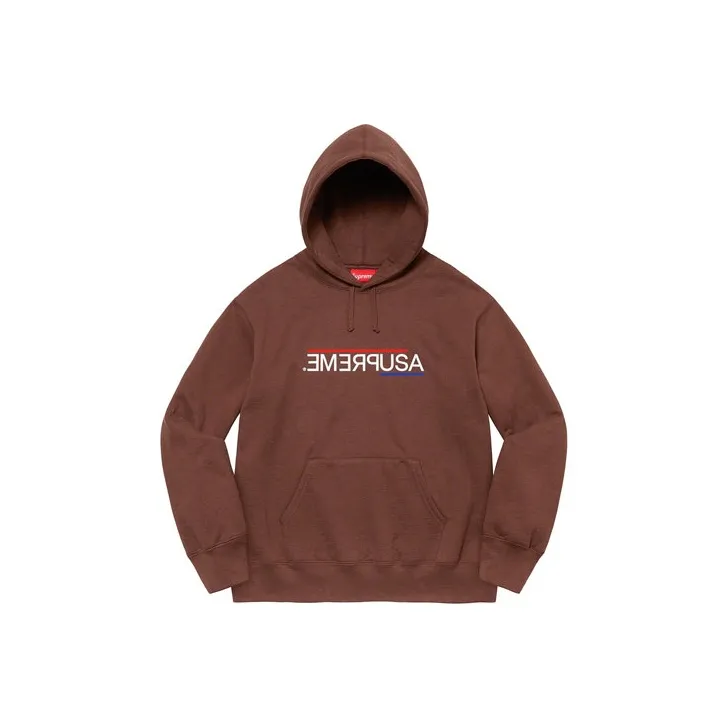 Supreme Usa Hooded Sweatshirt-2