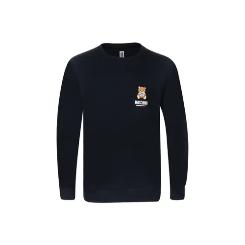 MOSCHINO SS21 Sweatshirt Men's Black