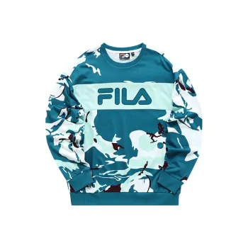 FILA FUSION Sweatshirts Men Blue Base With Sliding Mechanism