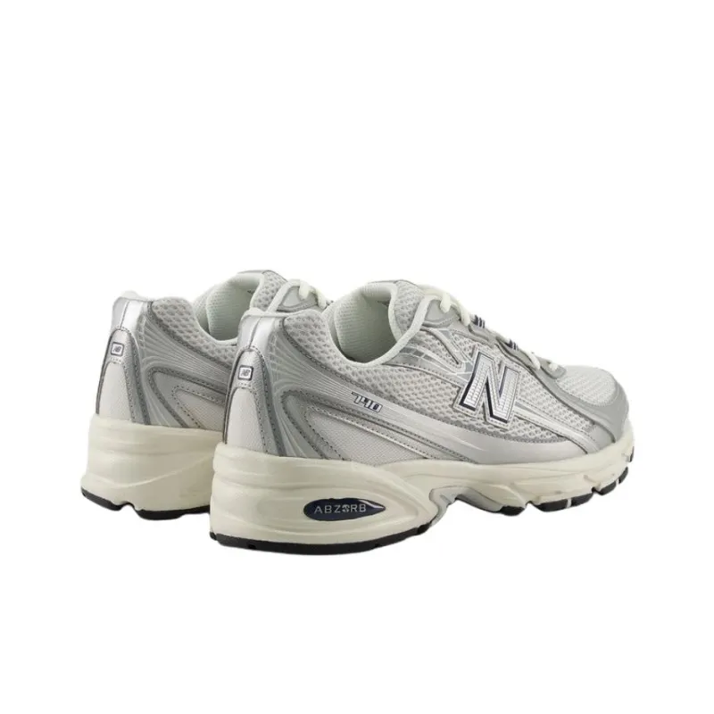 New Balance NB 740 Anti Slip Wear Resistant Low Top Casual Shoes Unisex White-4