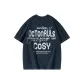 Navy Blue-White